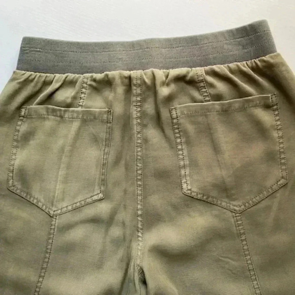 Soft Surroundings Neelandra Pull-on Pants Green Olive Size S - Picture 6 of 14